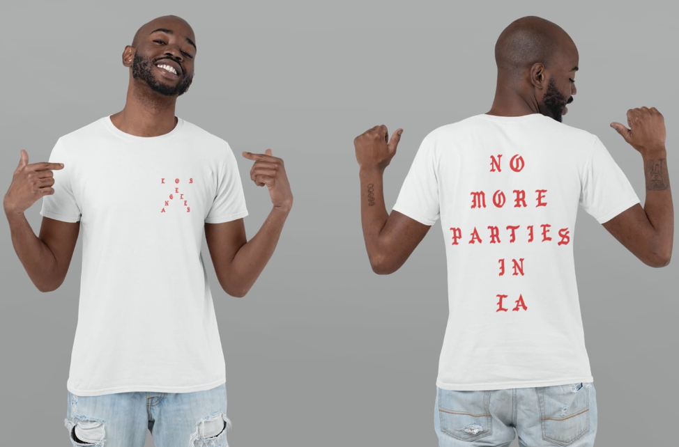 AA Apparael - Life of Pablo No More Parties in La Los Angeles Pop Up T-Shirt TLOP Saint